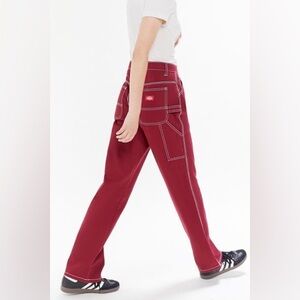 Dickies Burgundy Carpenter Utility Pants